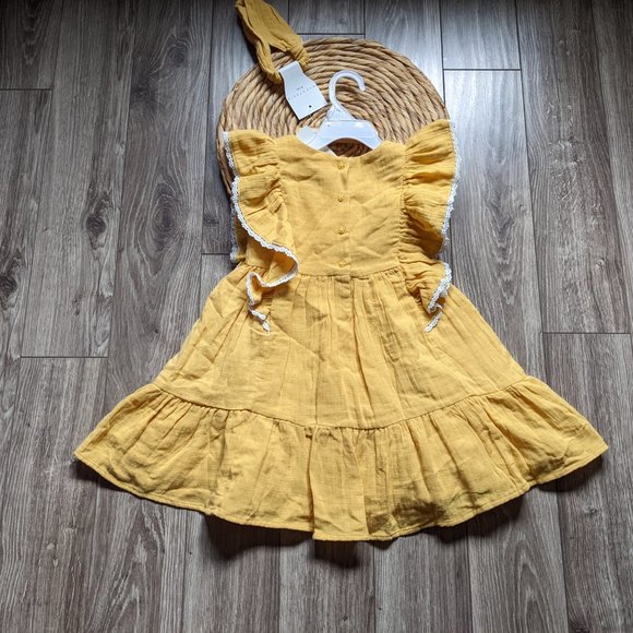 NWT Toddler Girl (4T) - MAX STUDIO 2pc. Dress Set - Picture 4 of 8